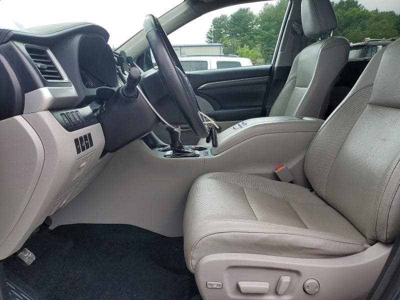 2017 TOYOTA HIGHLANDER LIMITED PLATINUM 7