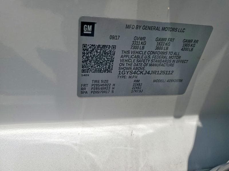 2018 CADILLAC ESCALADE PREMIUM LUXURY 13