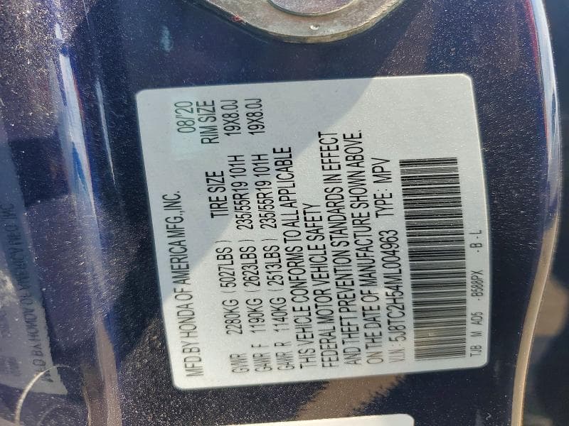 2021 ACURA RDX TECHNOLOGY 13