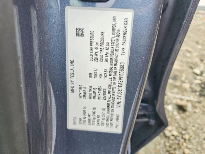 2023 TESLA MODEL 3 13