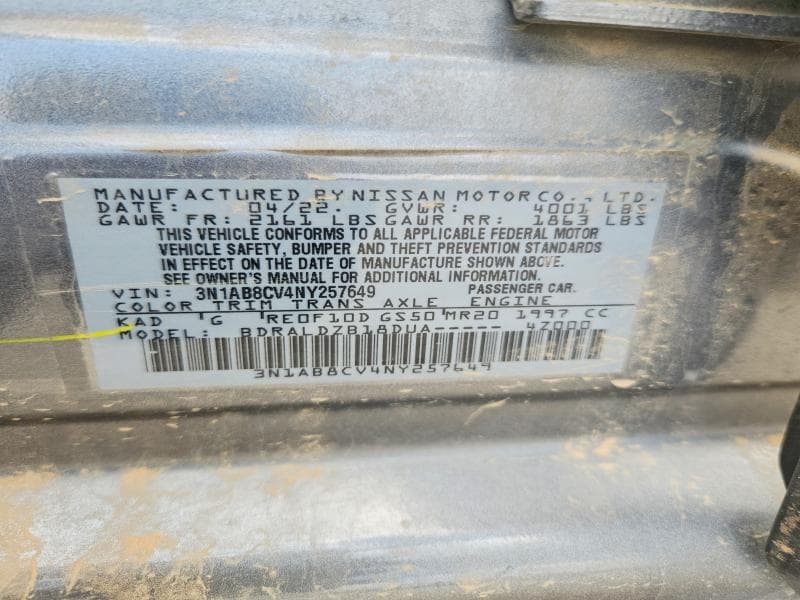 2022 NISSAN SENTRA SV 12