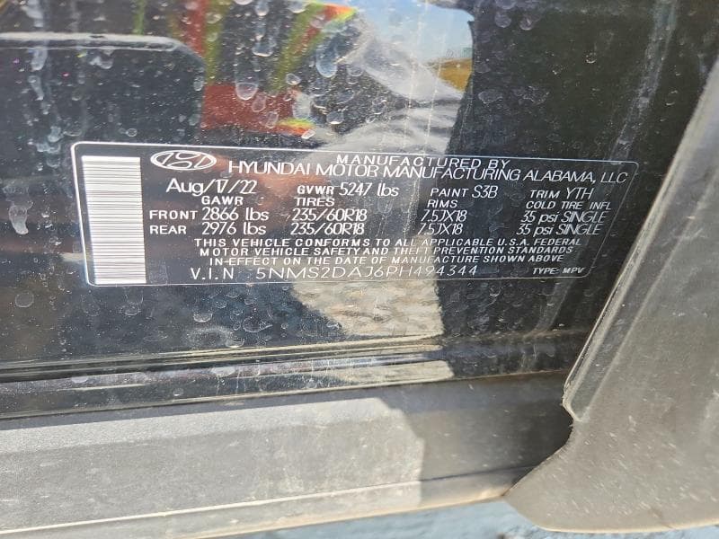 2023 HYUNDAI SANTA FE SEL 13