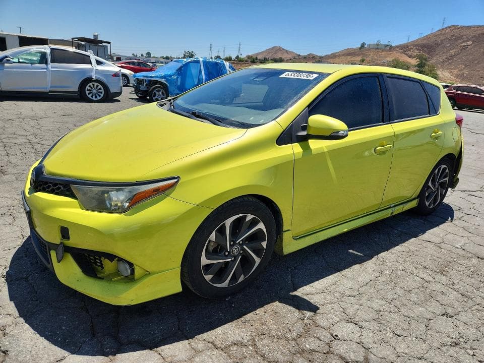 2017 TOYOTA COROLLA IM BASE - 1
