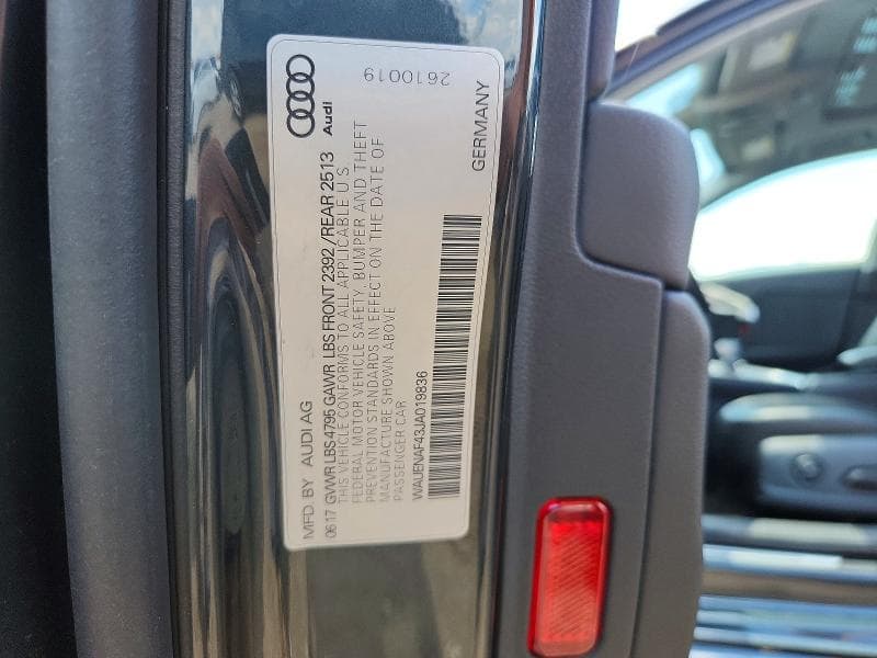 2018 AUDI A4 PREMIUM PLUS 12