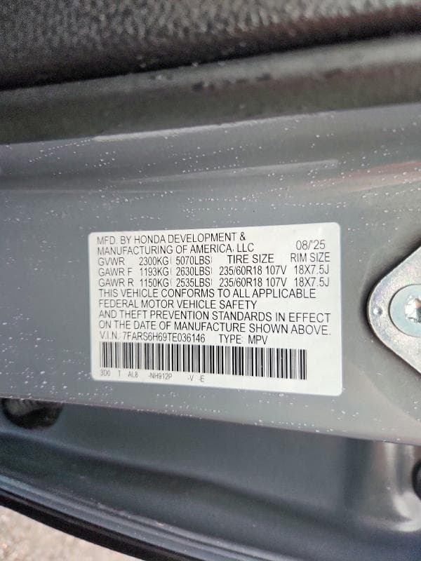 2026 HONDA CR-V TRAILSPORT 13