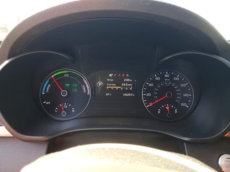 2017 KIA OPTIMA HYBRID EX 9