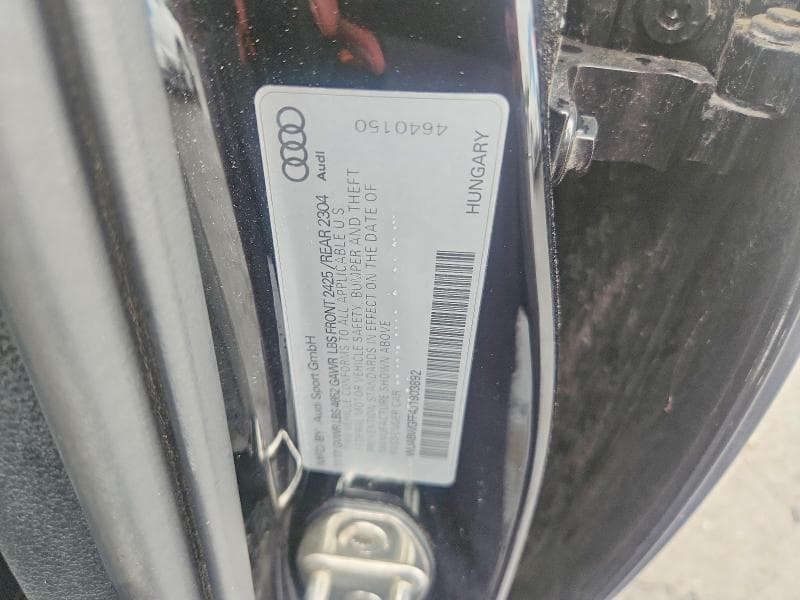 2018 AUDI RS3 13