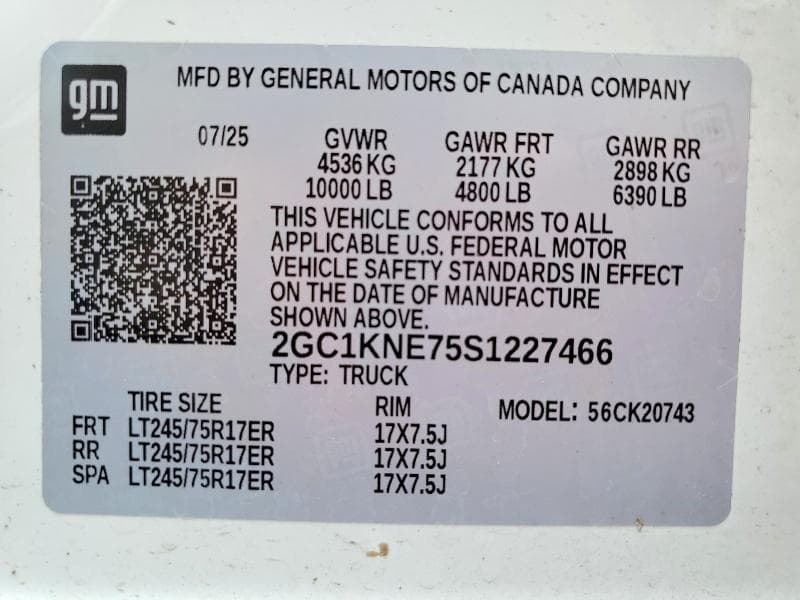 2025 CHEVROLET SILVERADO K2500 HEAVY DUTY LT 12