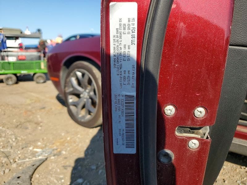 2018 DODGE CHALLENGER R/T 12