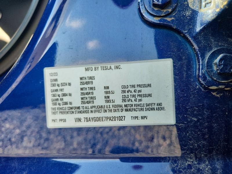 2023 TESLA MODEL Y 13