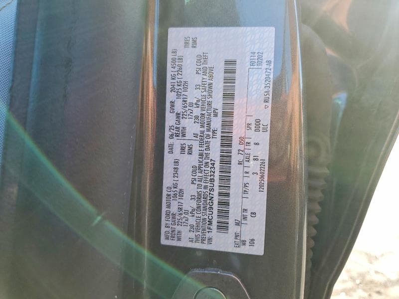 2025 FORD ESCAPE ACTIVE 13