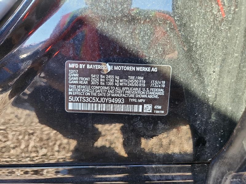 2018 BMW X3 XDRIVEM40I 14