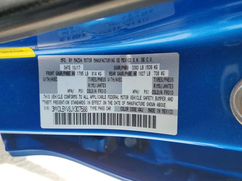 2018 TOYOTA YARIS IA BASE 13