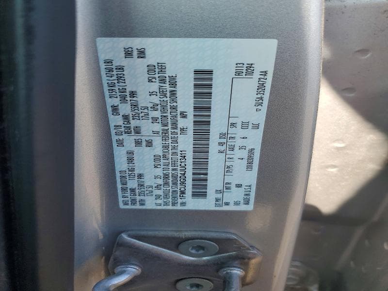 2018 FORD ESCAPE SE 13