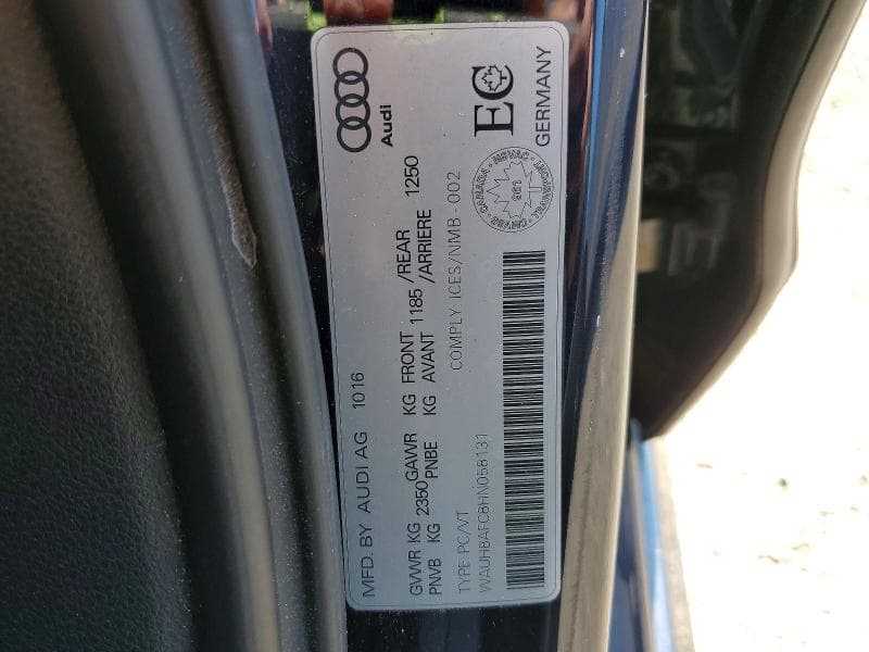 2017 AUDI A6 TECHNIK 13