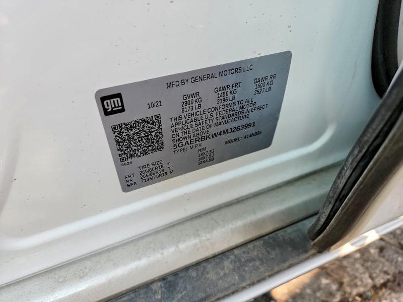 2021 BUICK ENCLAVE ESSENCE 13