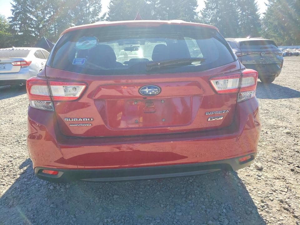 2019 SUBARU IMPREZA SPORT 6