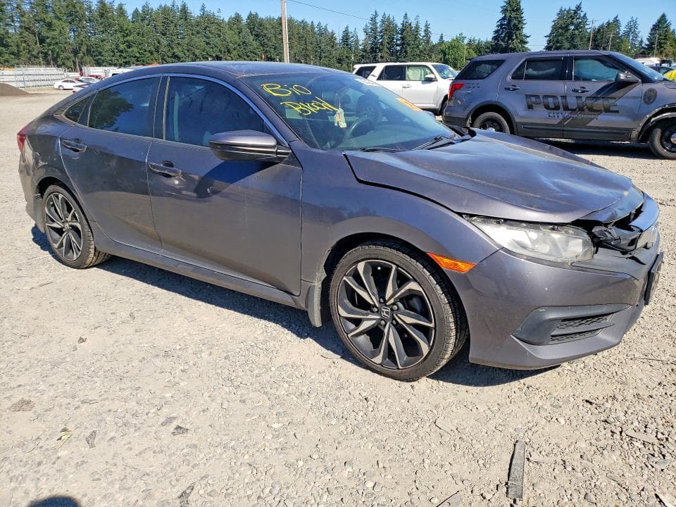 2017 HONDA CIVIC LX 4