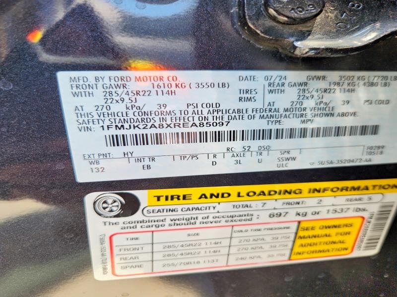2024 FORD EXPEDITION MAX LIMITED 14