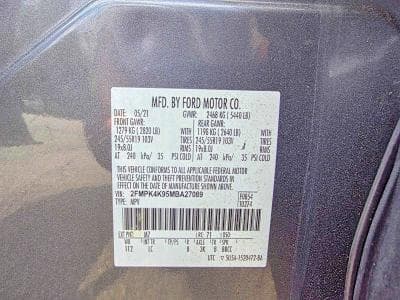 2021 FORD EDGE TITANIUM 10