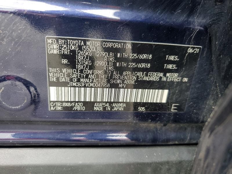 2021 TOYOTA RAV4 PRIME SE 13