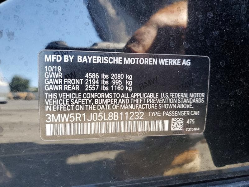 2020 BMW 330I 12