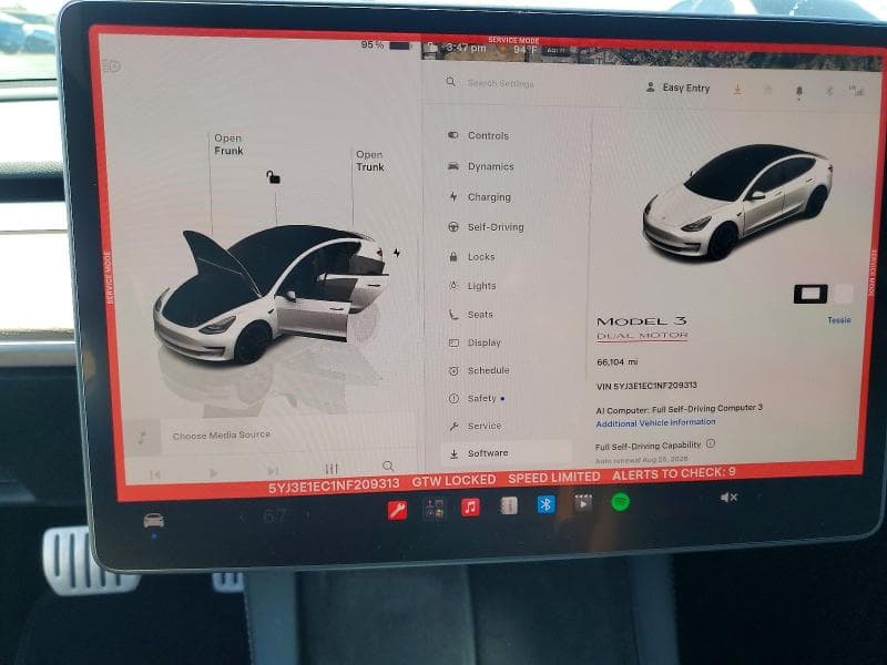 2022 TESLA MODEL 3 9