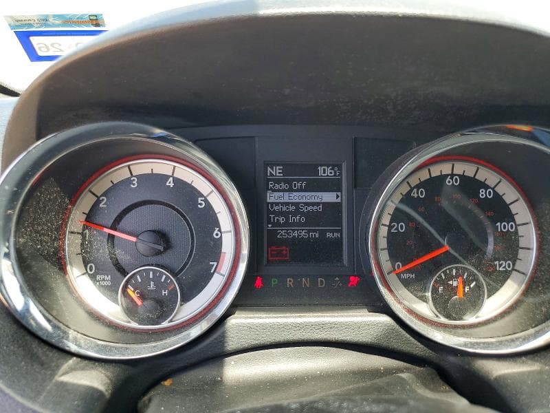 2019 DODGE GRAND CARAVAN GT 9