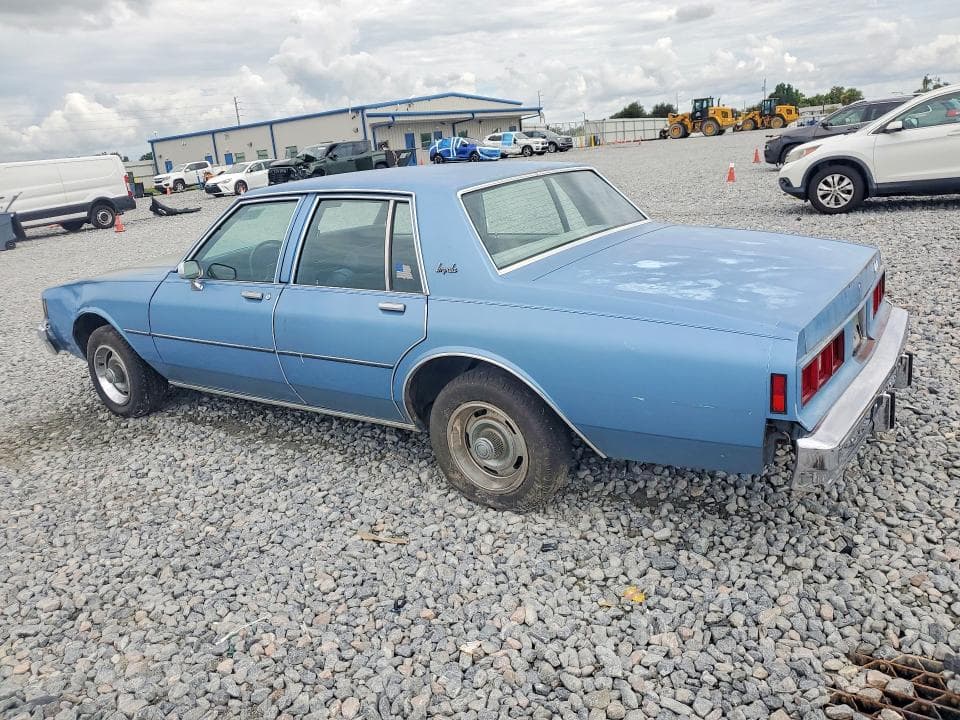 1981 CHEVROLET IMPALA 2