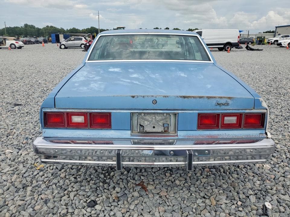 1981 CHEVROLET IMPALA 6