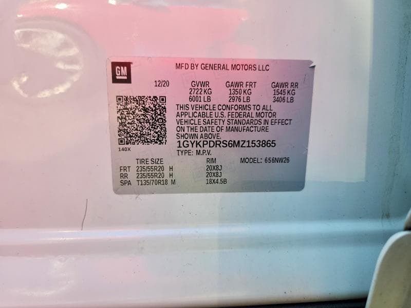 2021 CADILLAC XT6 PREMIUM LUXURY 13
