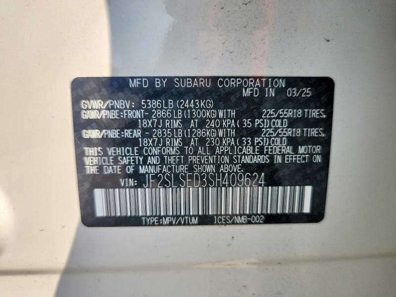 2025 SUBARU FORESTER PREMIUM 14
