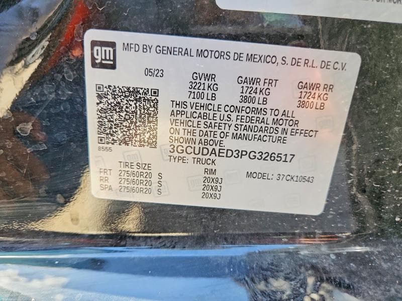 2023 CHEVROLET SILVERADO K1500 12