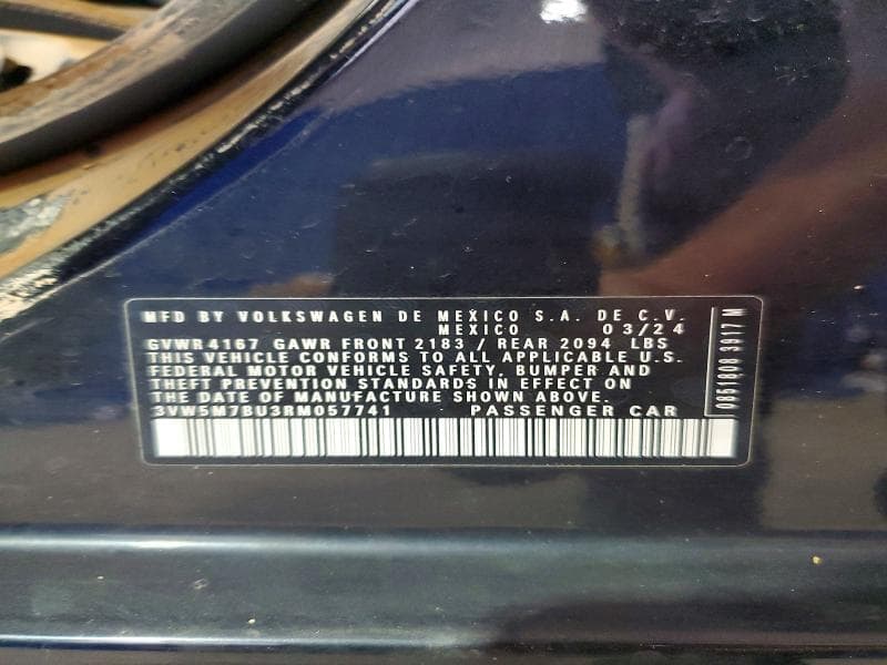 2024 VOLKSWAGEN JETTA S 12