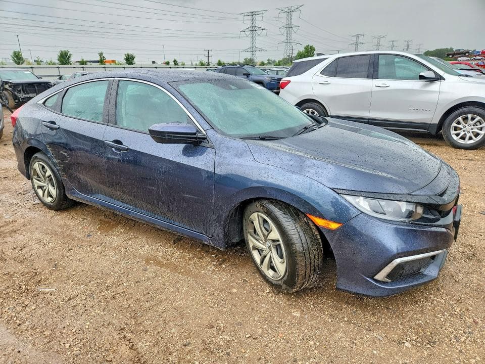 2019 HONDA CIVIC LX 4