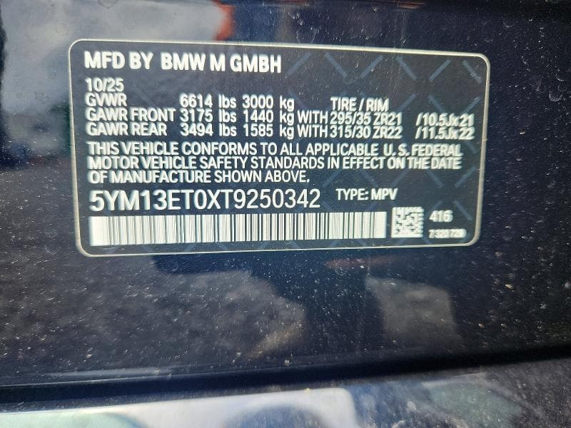 2026 BMW X5 M COMPETITION 13