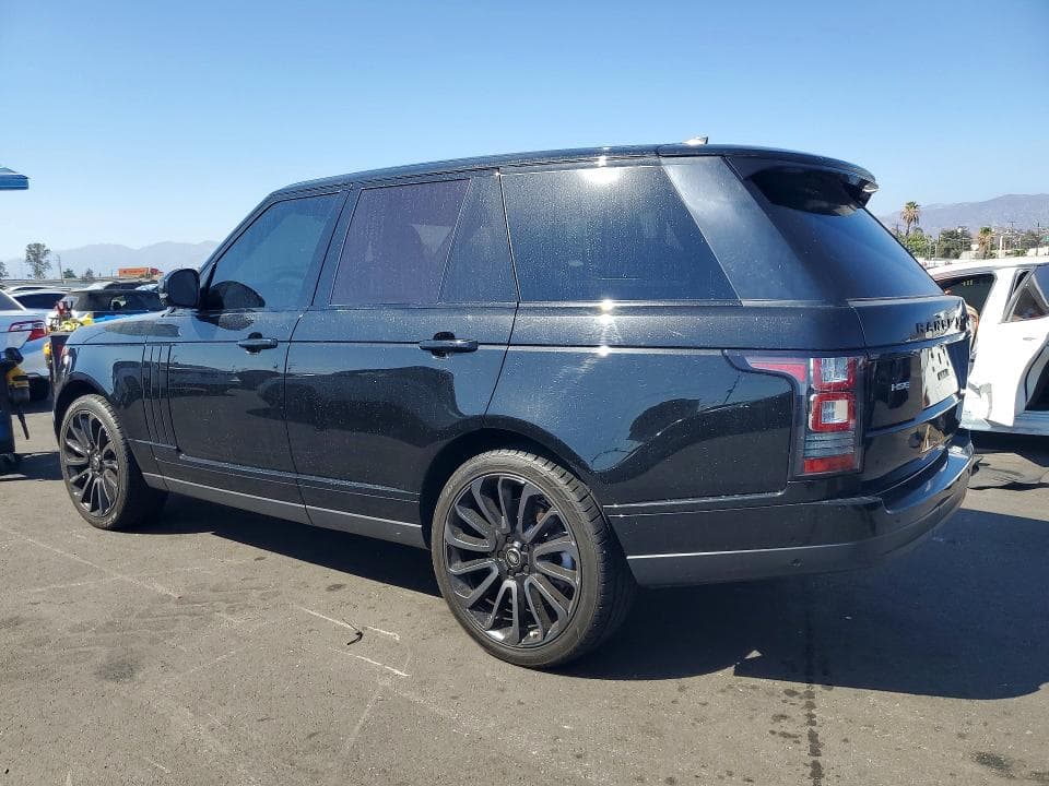 2017 LAND ROVER RANGE ROVER HSE 2