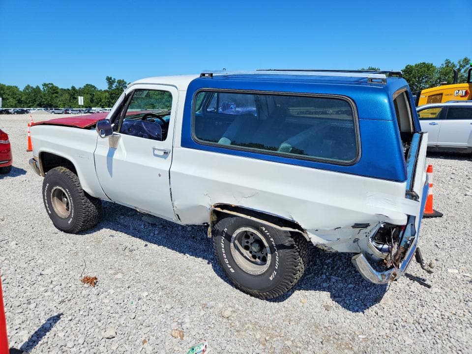 1986 CHEVROLET BLAZER K10 2