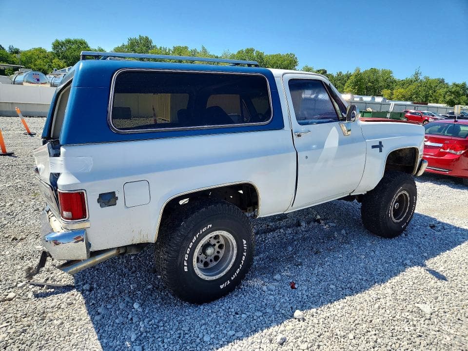 1986 CHEVROLET BLAZER K10 3