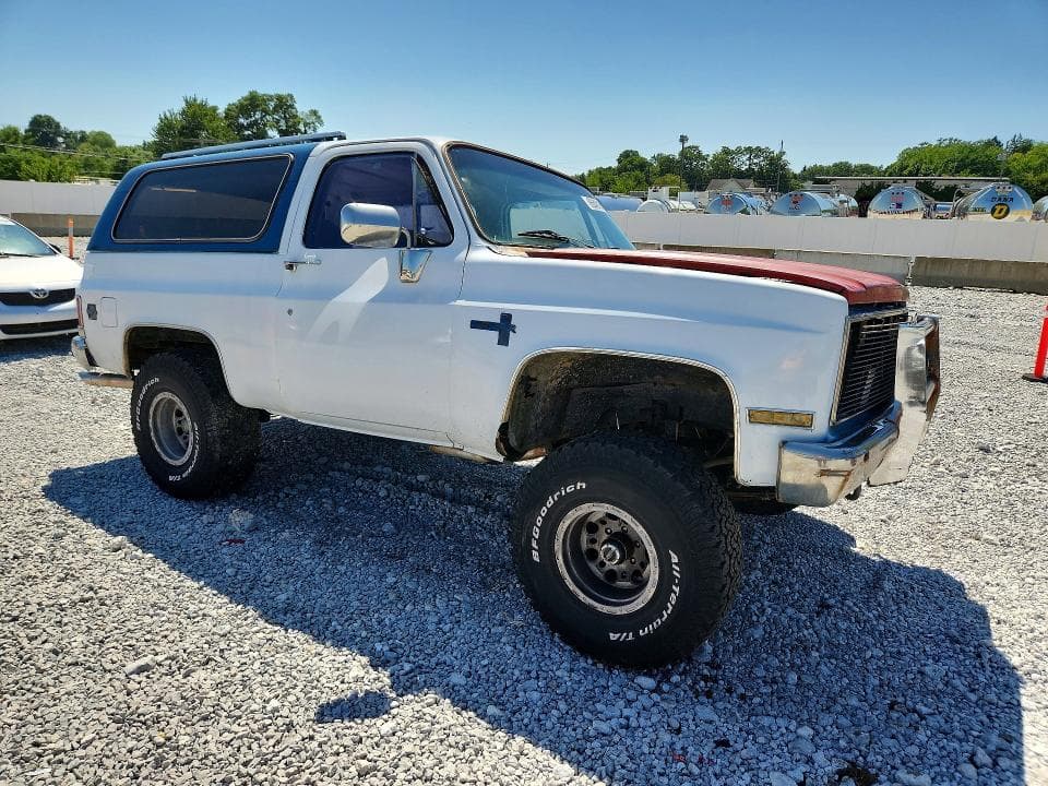 1986 CHEVROLET BLAZER K10 4