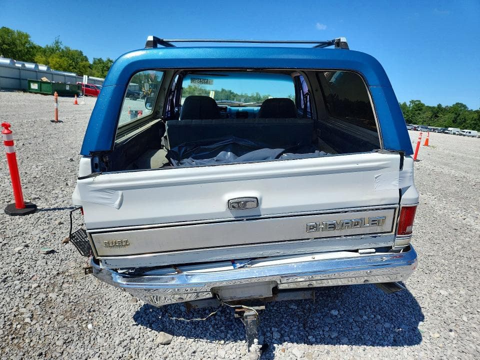 1986 CHEVROLET BLAZER K10 6