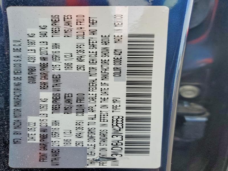 2022 MAZDA CX-30 13