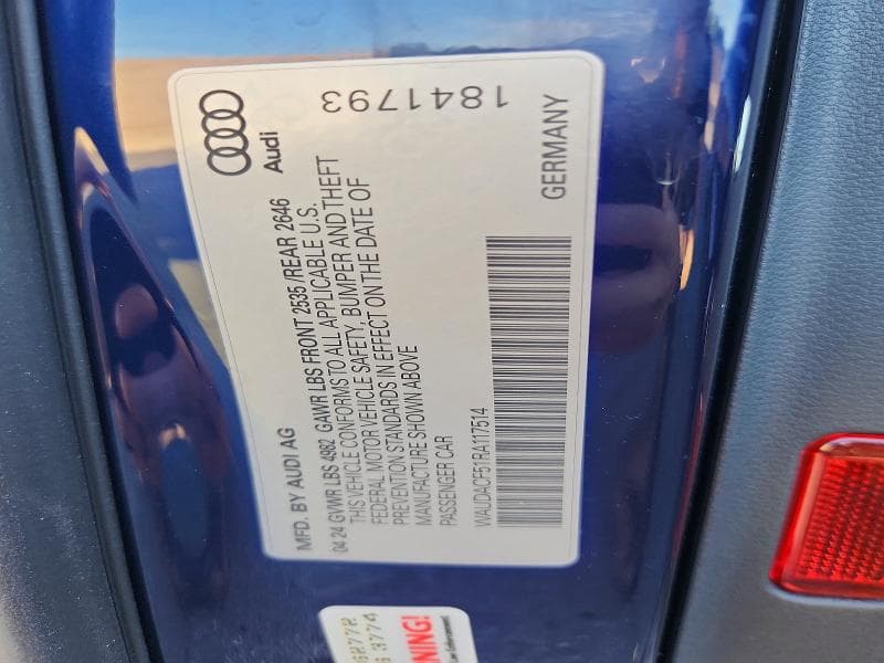 2024 AUDI A5 PREMIUM 45 13