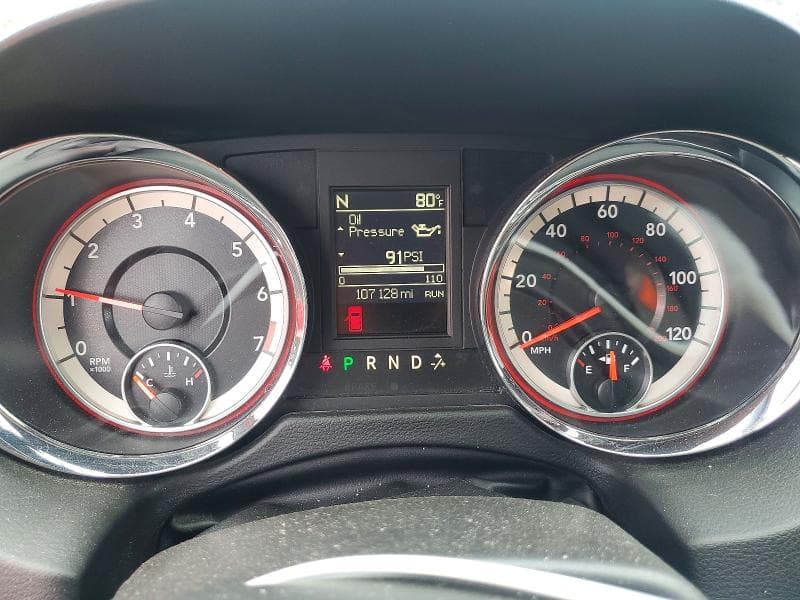 2017 DODGE GRAND CARAVAN GT 9