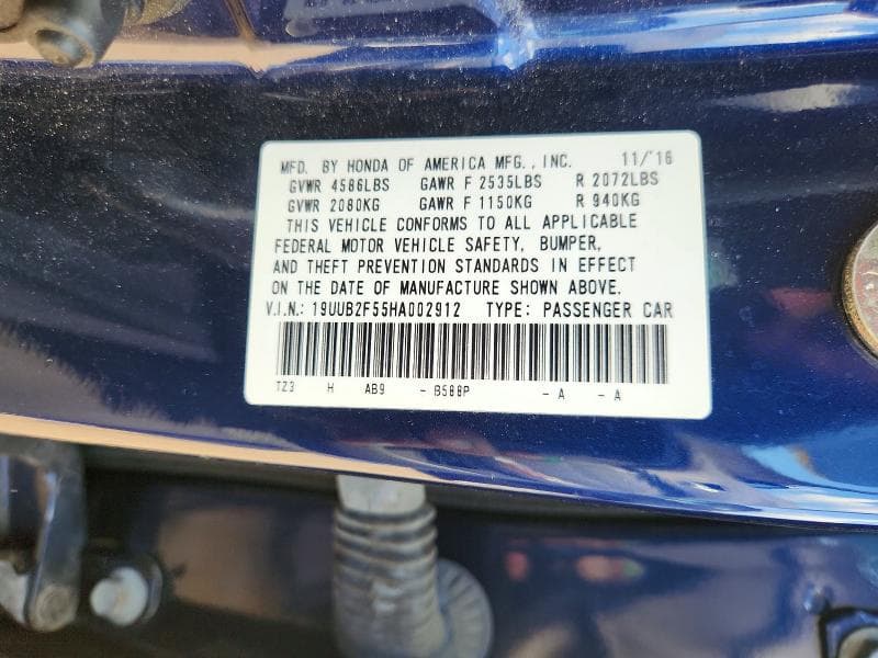 2017 ACURA TLX TECH 12