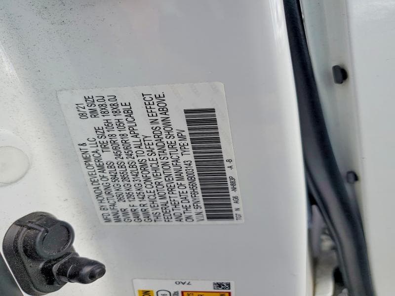 2022 HONDA PILOT EXL 13