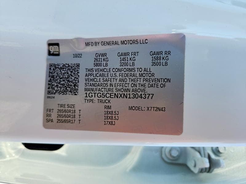 2022 GMC CANYON ELEVATION 13
