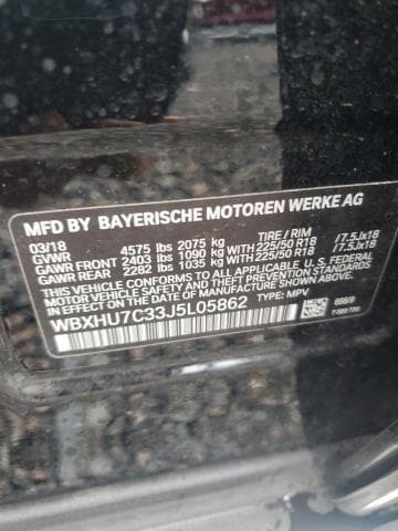 2018 BMW X1 SDRIVE28I 13