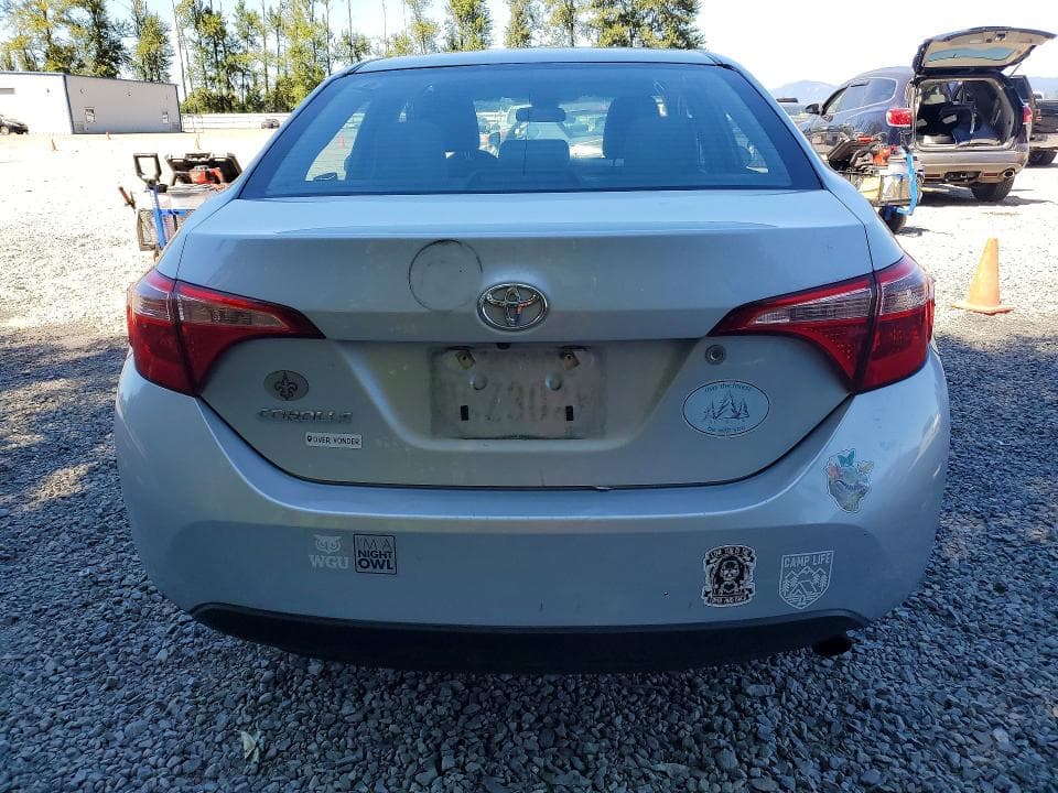 2017 TOYOTA COROLLA L 6