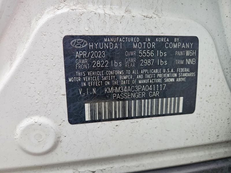 2023 HYUNDAI IONIQ 6 SEL 12